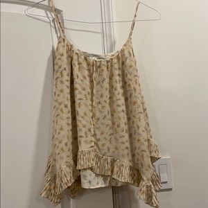 Lauren Conrad Cream Colored High Low Top